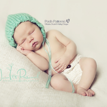 Bonnet Knitting Pattern | Knit Pixie Hat Pattern