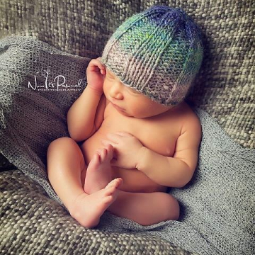 Knitting Pattern Ribbed Hat | Easy Knit Beanie Pattern