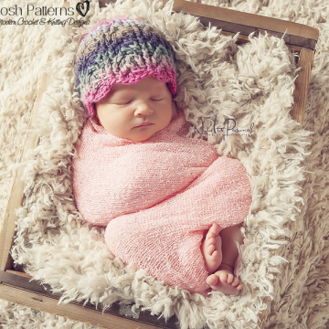 Cable Hat Crochet Pattern - Crochet Cable Beanie