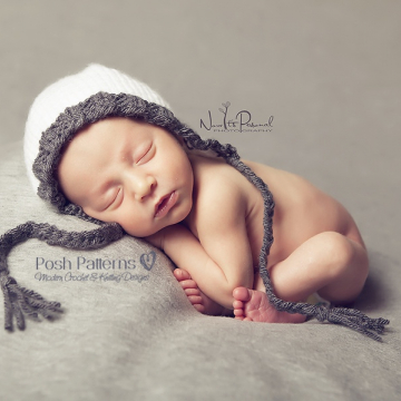 Knit Baby Bonnet Pattern | Knitting Pattern Pixie Hat