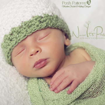 Crochet Hat Pattern | Textured Beanie Pattern