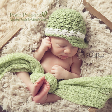 Newsboy Hat Crochet Pattern - Visor Hat Pattern