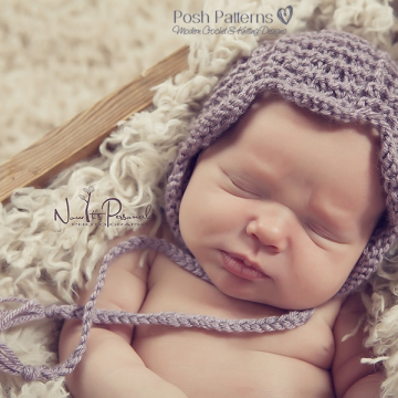 Knitting Pattern Lace Bonnet | Pixie Hat Pattern