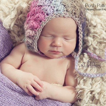 Crochet Bonnet Pattern - Pixie Hat Crochet Pattern