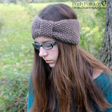 Headband Knitting Pattern - Knit Ear Warmer