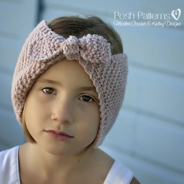 Easy Headband Knitting Pattern - Knit Ear Warmer