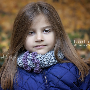 Ruffle Headband Cowl Crochet Pattern