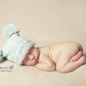 Crochet Pom Pom Hat Pattern