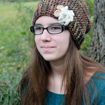 Elegant Crochet Slouchy Hat Pattern